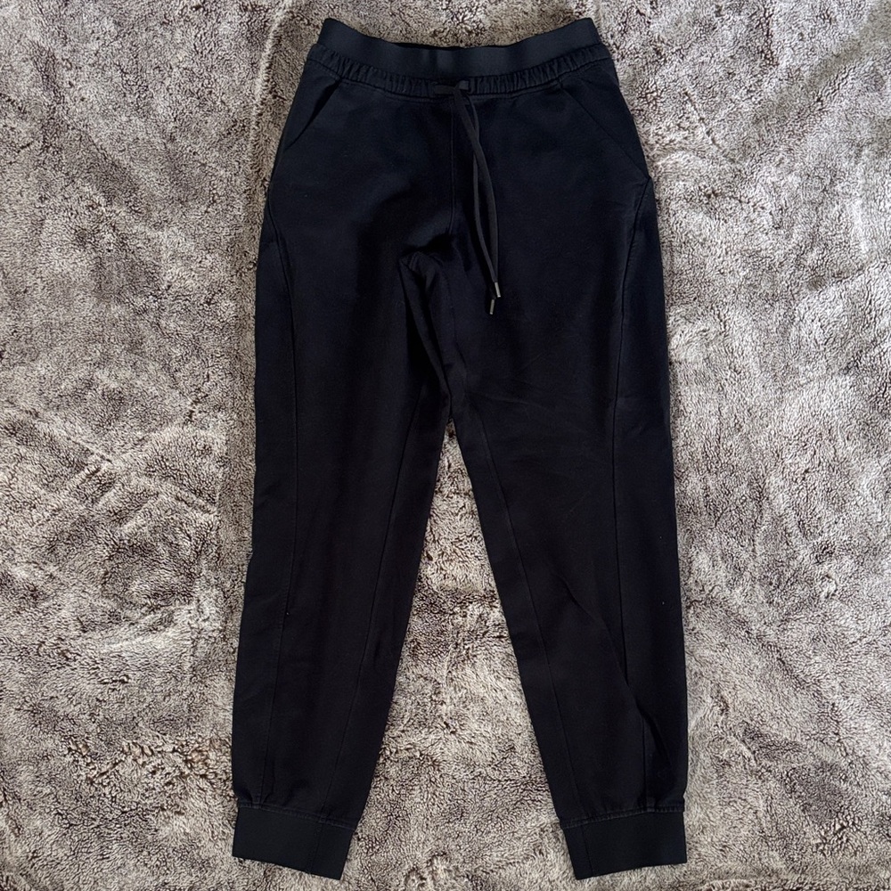 lululemon athletica Lulu lemon Black Track Pants / joggers size 4
